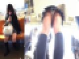 クリオネさんのパンチラHOLIC・124【おとなしめなJKちゃんの花柄サテンPを追いかけて、マイナー路線の旅】